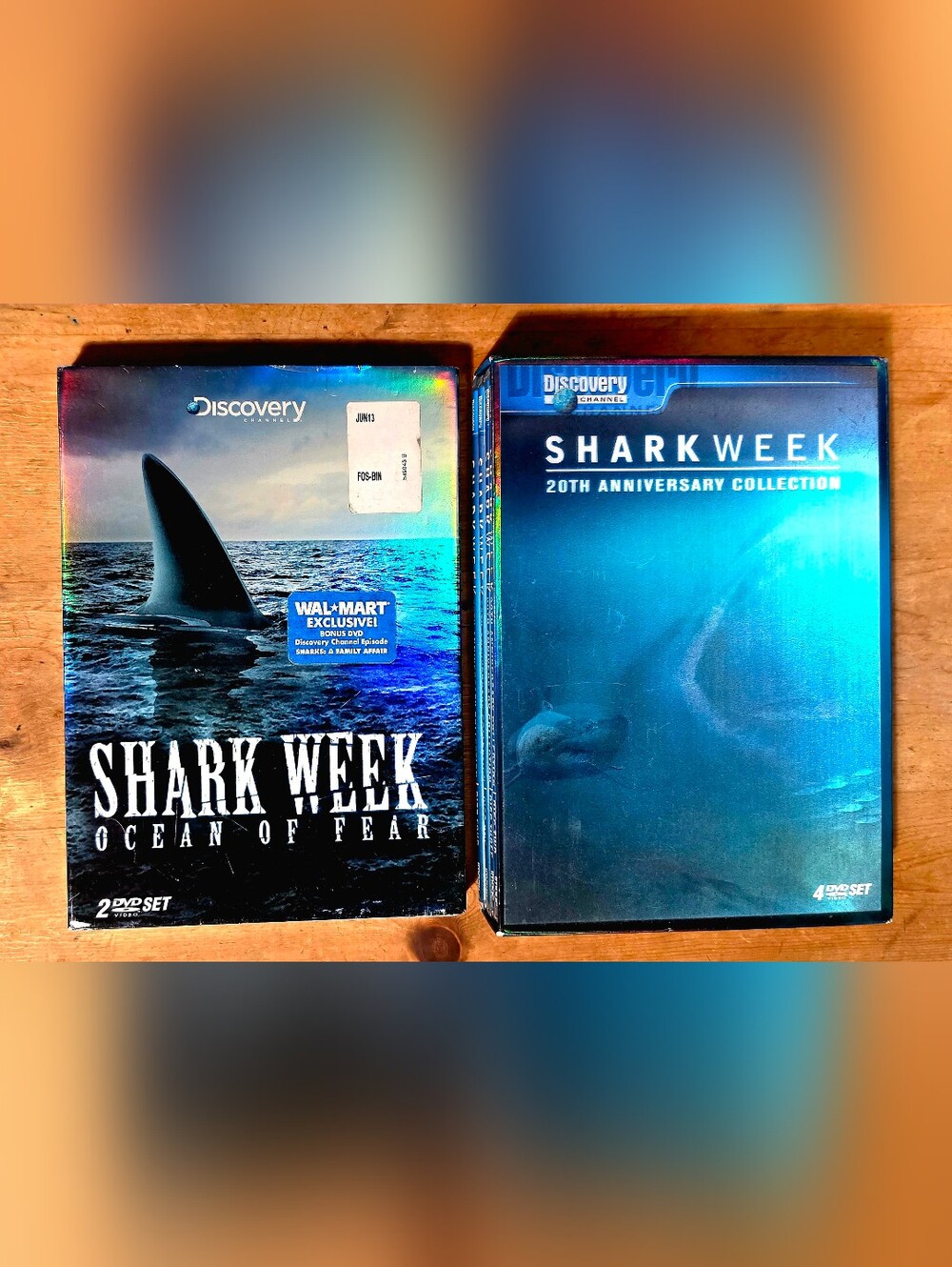 Discovery Channel Shark Week 6 DVD Set of 2